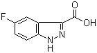 CAS 登录号：1077-96-9, 5-氟吲唑-3-羧酸