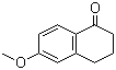 CAS 登录号：1078-19-9, 6-甲氧基-1-萘满酮
