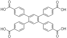 CAS # 1078153-58-8, 1,2,4,5-Tetrakis(4-carboxyphenyl)benzene, 4',5'-Bis(4-carboxyphenyl)-[1,1':2',1''-terphenyl]-4,4''-dicarboxylic acid