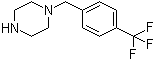 structure of CAS# 107890-32-4, N-[4-(三氟甲基)苄基]哌嗪