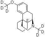 CAS # 1079043-55-2, Deudextromethorphan, (9alpha,13alpha,14alpha)-3-(Methoxy-d3)-17-(methyl-d3)morphinan