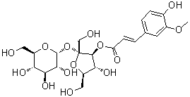 structure of CAS# 107912-97-0, 西伯利亚远志糖 A5