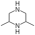structure of CAS# 108-49-6, 2,6-Dimethylpiperazine