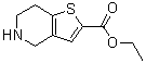 structure of CAS# 1080026-94-3, 4,5,6,7-四氢噻吩并[3,2-c]吡啶-2-羧酸乙酯