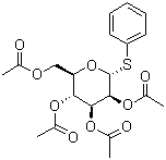 structure of CAS# 108032-93-5, 苯基 2,3,4,6-O-四乙酰基-alpha-D-硫代吡喃甘露糖苷