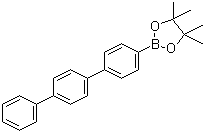 structure of CAS# 1080632-76-3, [1,1':4',1''-三联苯]-4-硼酸频哪醇酯