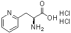 structure of CAS# 1082692-96-3, (alphaS)-alpha-氨基-2-吡啶丙酸二盐酸盐