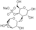 CAS 登录号：108321-76-2, 3-O-(3,6-脱水-alpha-D-吡喃半乳糖基)-D-吡喃半乳糖 4-(硫酸氢酯)单钠盐