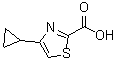structure of CAS# 1083274-67-2, 4-环丙基噻唑-2-羧酸