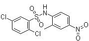 CAS 登录号：108409-83-2, 2,5-二氯-N-(2-甲基-4-硝基苯基)苯磺酰胺, FH 535