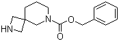 structure of CAS# 1086394-81-1, 2,6-二氮杂螺[3.5]壬烷-6-羧酸苄酯