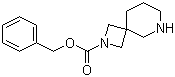 structure of CAS# 1086394-83-3, 2,6-二氮杂螺[3.5]壬烷-2-羧酸苄酯