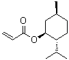 CAS # 108945-28-4, (+)-Menthyl acrylate, 2-Propenoic acid, (1S,2R,5S)-5-methyl-2-(1-methylethyl)cyclohexyl ester