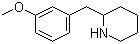 CAS # 108958-36-7, 2-(3-Methoxybenzyl)piperidine, 2-[(3-Methoxyphenyl)methyl]piperidine