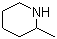 structure of CAS# 109-05-7, 2-Methylpiperidine
