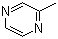 structure of CAS# 109-08-0, 2-Methylpyrazine