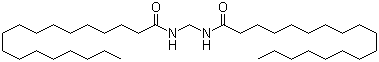 CAS # 109-23-9, N,N'-Methylenebisoctadecanamide, Methylenedistearamide, N,N'-Distearoylmethylenediamine, N,N'-Methylenebis(stearamide), N,N'-Methylenebis(stearic acid amide), N,N'-Methylenebis(stearic amide), N,N'-Methylenedistearamide