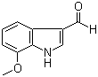 structure of CAS# 109021-59-2, 7-甲氧基吲哚-3-甲醛