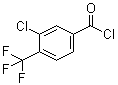 CAS 登录号：1092460-77-9, 3-氯-4-(三氟甲基)苯甲酰氯