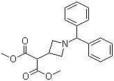 CAS 登录号：1093758-71-4, 2-[1-(二苯基甲基)-3-氮杂环丁基]丙二酸 1,3-二甲酯