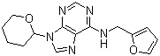 CAS # 109403-64-7, Furfuryl tetrahydropyranyladenine, N-(2-Furanylmethyl)-9-(tetrahydro-2H-pyran-2-yl)-9H-purin-6-amine