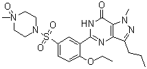 structure of CAS# 1094598-75-0, 西地那非 N-氧化物