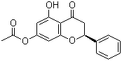 structure of CAS# 109592-60-1, 7-乙酸-5,7-二羟基双氢黄酮酯