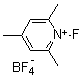 structure of CAS# 109705-14-8, 1-氟-2,4,6-三甲基吡啶四氟硼酸盐