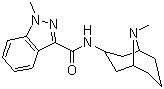 CAS 登录号：109889-09-0, 格拉司琼, 1-甲基-N-(9-甲基-9-氮杂二环[3,3,1]壬烷-3-基)-1H-吲哚-3-甲酰胺