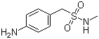 structure of CAS# 109903-35-7, 4-Amino-N-methylbenzenemethanesulfonamide