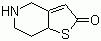 structure of CAS# 109904-37-2, 5,6,7,7a-四氢噻吩并[3,2-c]吡啶-2(4H)-酮