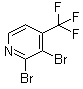 CAS # 1099598-01-2, 2,3-Dibromo-4-(trifluoromethyl)pyridine