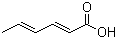 structure of CAS# 110-44-1, 山梨酸