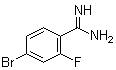 structure of CAS# 1100752-71-3, 4-溴-2-氟苯甲脒