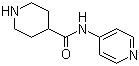 CAS 登录号：110105-35-6, N-(吡啶-4-基)哌啶-4-甲酰胺