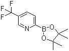 structure of CAS# 1101205-23-5, 5-(三氟甲基)吡啶-2-硼酸频哪醇酯