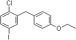 structure of CAS# 1103738-29-9, 1-氯-2-[(4-乙氧基苯基)甲基]-4-碘苯