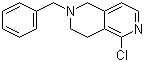 structure of CAS# 1104027-46-4, 5-Chloro-1,2,3,4-tetrahydro-2-(phenylmethyl)-2,6-naphthyridine