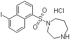structure of CAS# 110448-33-4, 1-[(5-碘-1-萘基)磺酰基]-1H-1,4-二氮杂环庚烷盐酸盐