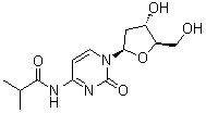 CAS # 110522-75-3, N-Isobutyryl-2'-deoxycytidine, N-Isobutyryldeoxycytidine