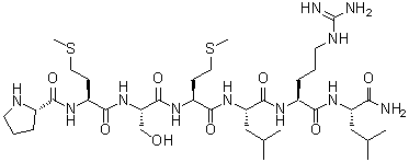 structure of CAS# 110570-93-9, 肌调蛋白A