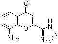 structure of CAS# 110683-22-2, 8-氨基-2-(1H-四唑-5-基)-4H-1-苯并吡喃-4-酮