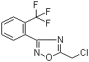 CAS 登录号：110704-47-7, 5-氯甲基-3-(2-三氟甲基苯基)-[1,2,4]恶二唑