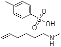 structure of CAS# 1108656-90-1, N-甲基-5-己烯-1-胺 4-甲基苯磺酸盐