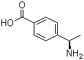 structure of CAS# 1108683-66-4, (R)-4-(1-Aminoethyl)benzoic acid