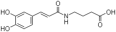 CAS 登录号：110882-10-5, N-咖啡酰基-4-氨基正丁酸