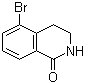 structure of CAS# 1109230-25-2, 5-溴-3,4-二氢异喹啉-1(2H)-酮