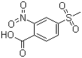 structure of CAS# 110964-79-9, 2-硝基-4-甲砜基苯甲酸