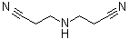 structure of CAS# 111-94-4, Di(2-cyanoethyl)amine
