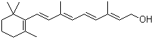 Vitamin A molecular structure (CAS 11103-57-4)